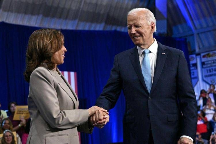 Joe Biden e Kamala Harris - (Afp)