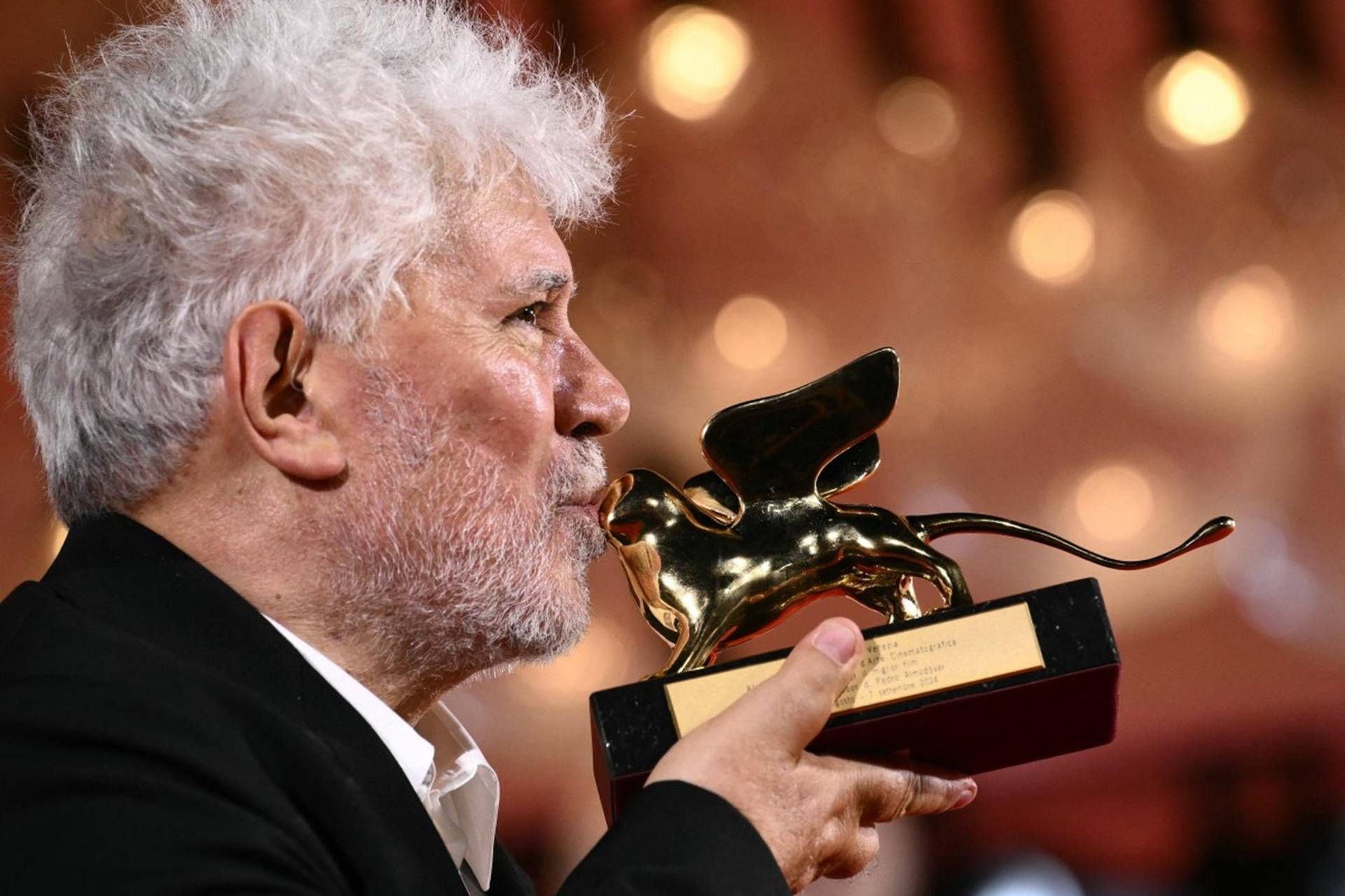 Venezia 81 - Almodovar: Adesso non potrò più vivere senza Leone d