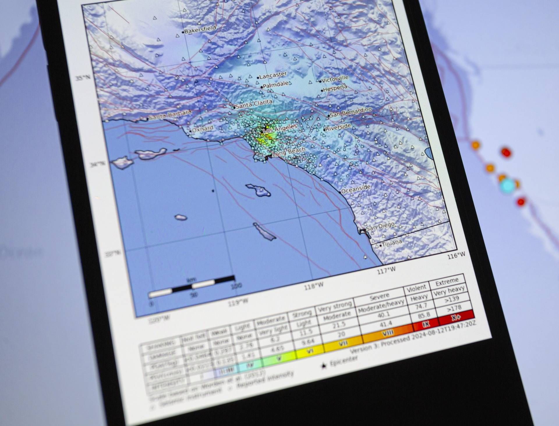 terremoto california terremoto california