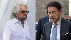 Beppe Grillo e Giuseppe Conte