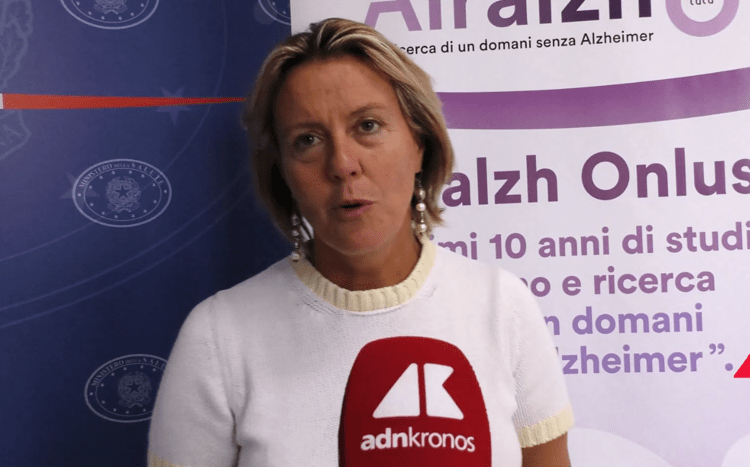 Beatrice Lorenzin, co-presidente dell'Intergruppo per le Neuroscienze e l'Alzheimer