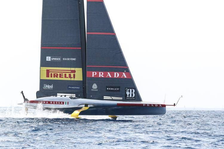 Luna Rossa alla Louis Vuitton Cup - Agenzia Fotogramma