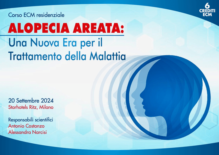 Alopecia Areata, un corso a Milano sulle novità diagnostiche