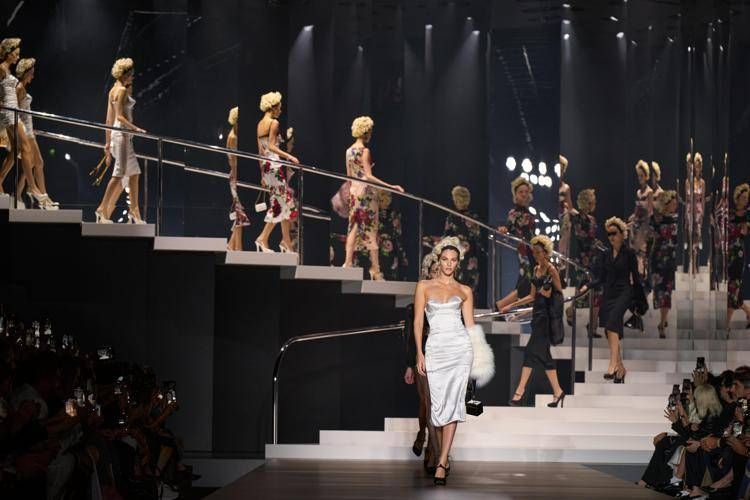 Il finale dello show Dolce&Gabbana spring-summer 2025
