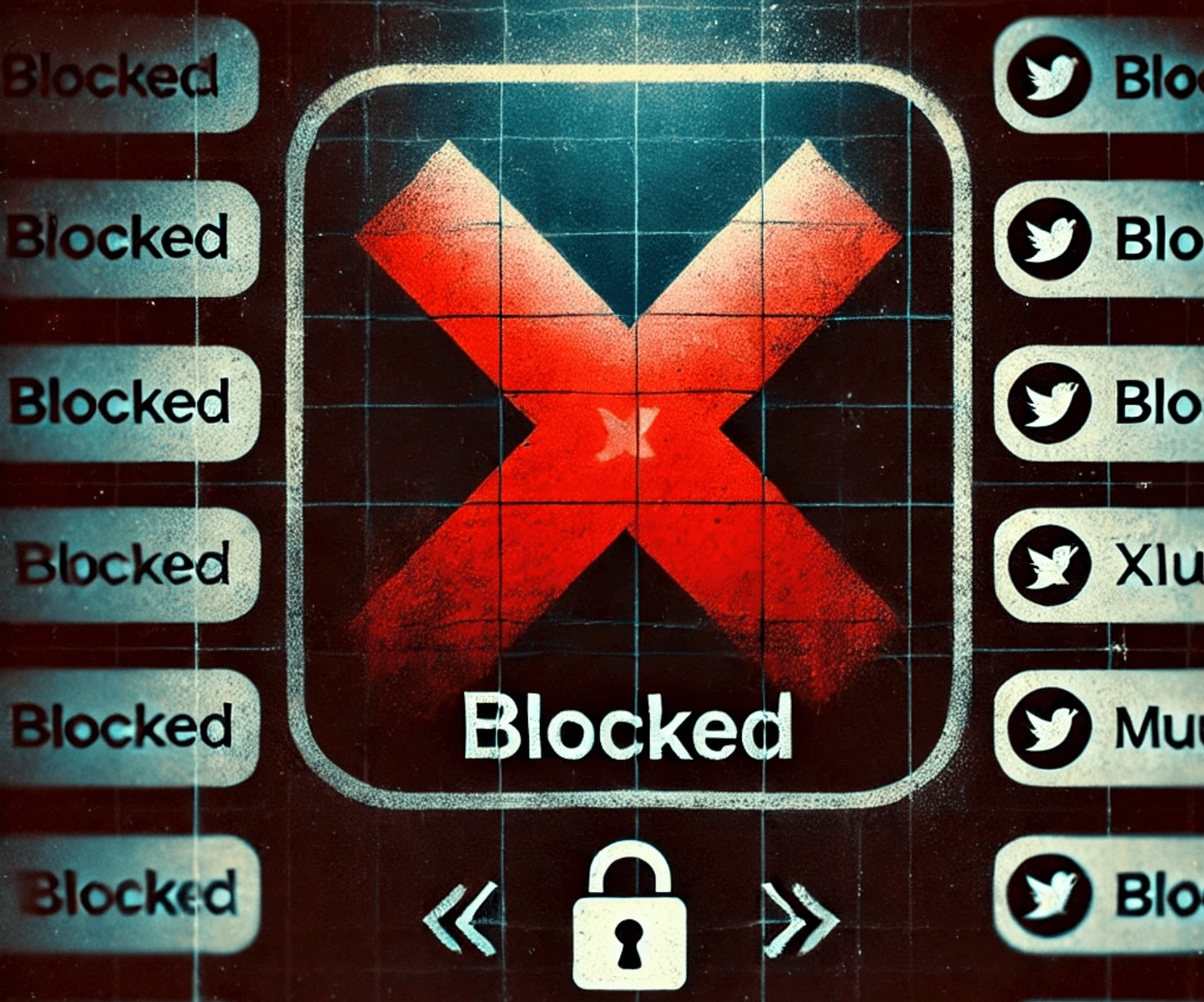 ブロックされたユーザーも投稿を見ることができます