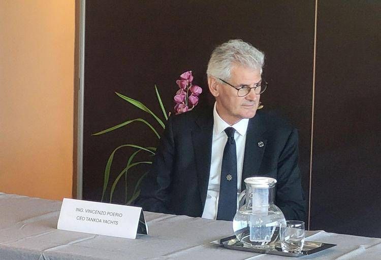 Vincenzo Poerio, amministratore delegato Tankoa Yachts S.p.A.