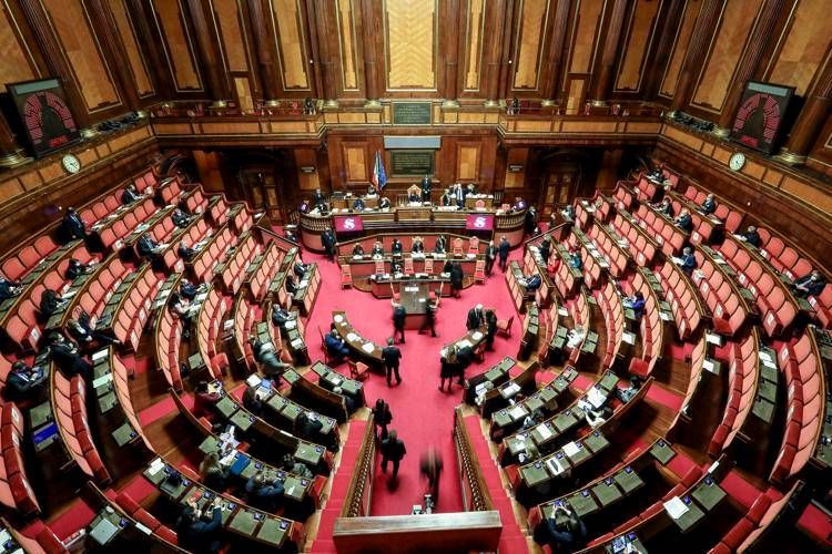 Aula del Senato (Fotogramma)