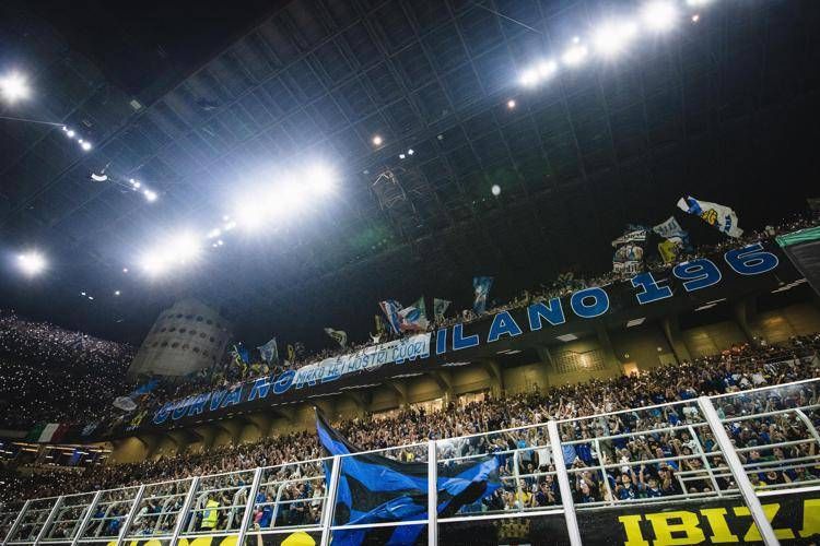 La curva dell'Inter