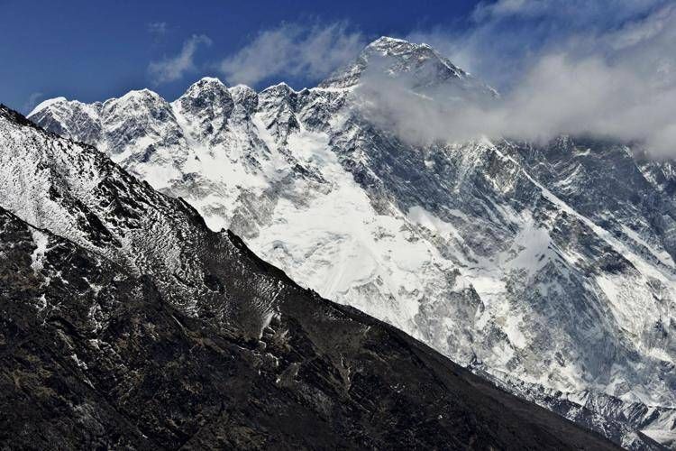 La vetta dell'Everest