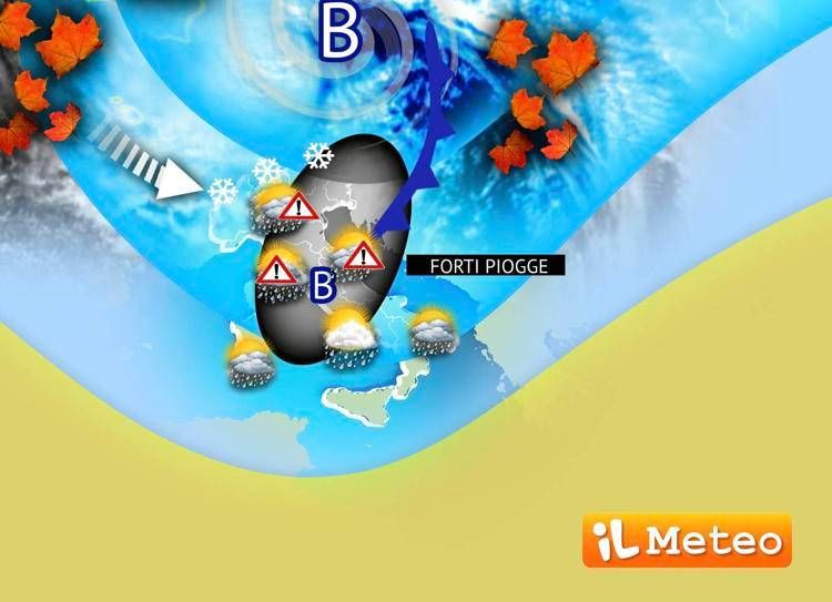 L'allerta maltempo continua: nubifragi, venti forti e calo termico fino al weekend
