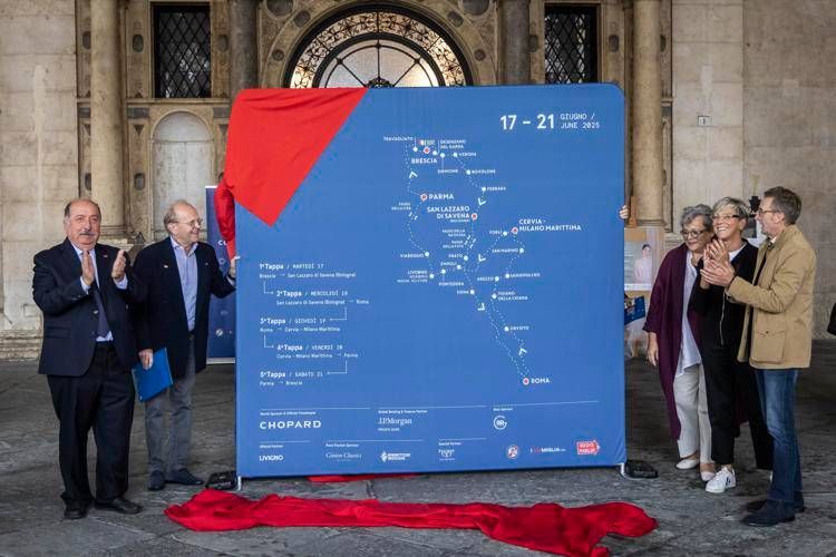Automobilismo, ecco date e percorso della 1000 Miglia 2025