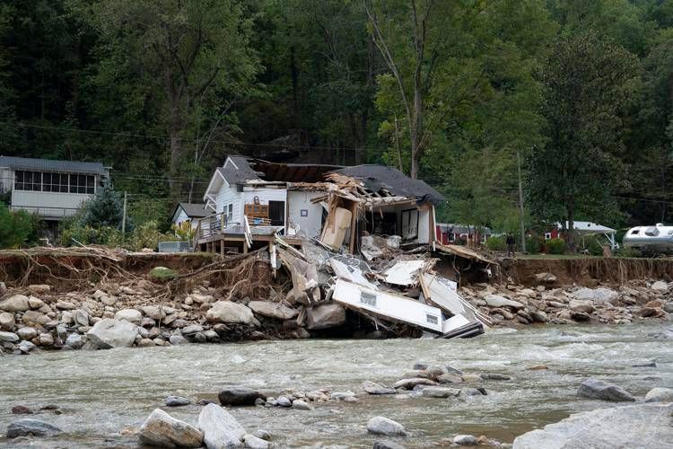 Devastazione uragano Helene - (Afp)