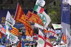 Pontida (Bg). Tradizionale raduno della Lega - FOTOGRAMMA