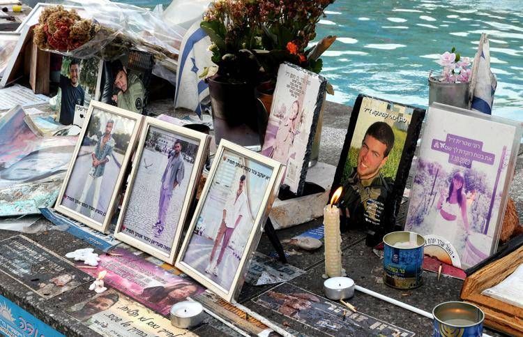 Commemorazione in Israele per il 7 ottobre - Afp