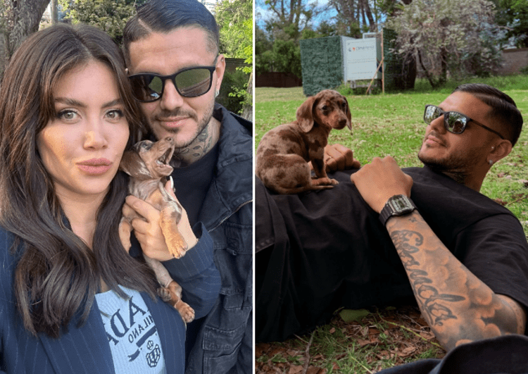 Wanda Nara e Mauro Icardi (Credit: Instagram)