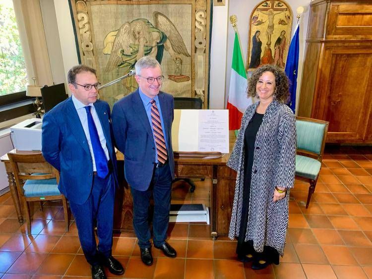 A Alessandro Barbero il diploma Honoris Causa dell'Archivio di Stato di Firenze