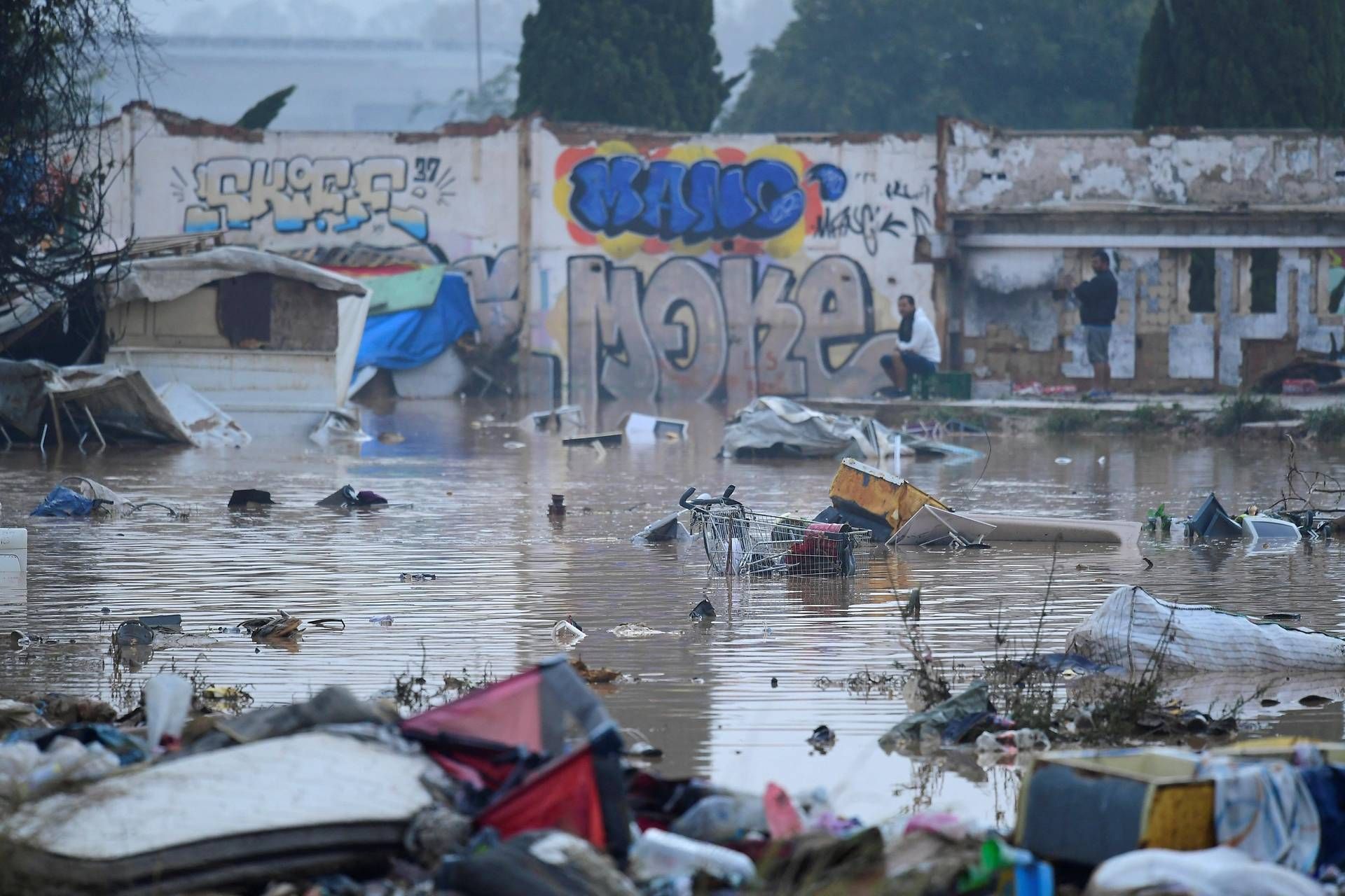 valencia alluvione spagna afp