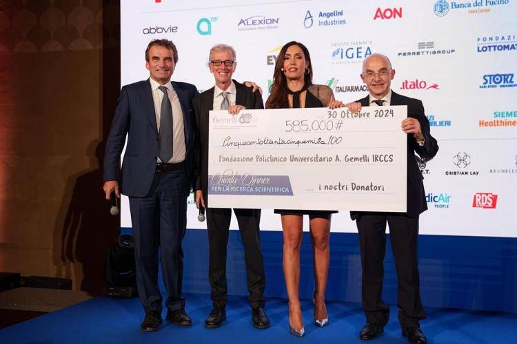 Marco Elefanti, Giampaolo Tortora, Caterina Balivo, Giovanni Scambia - Gemelli