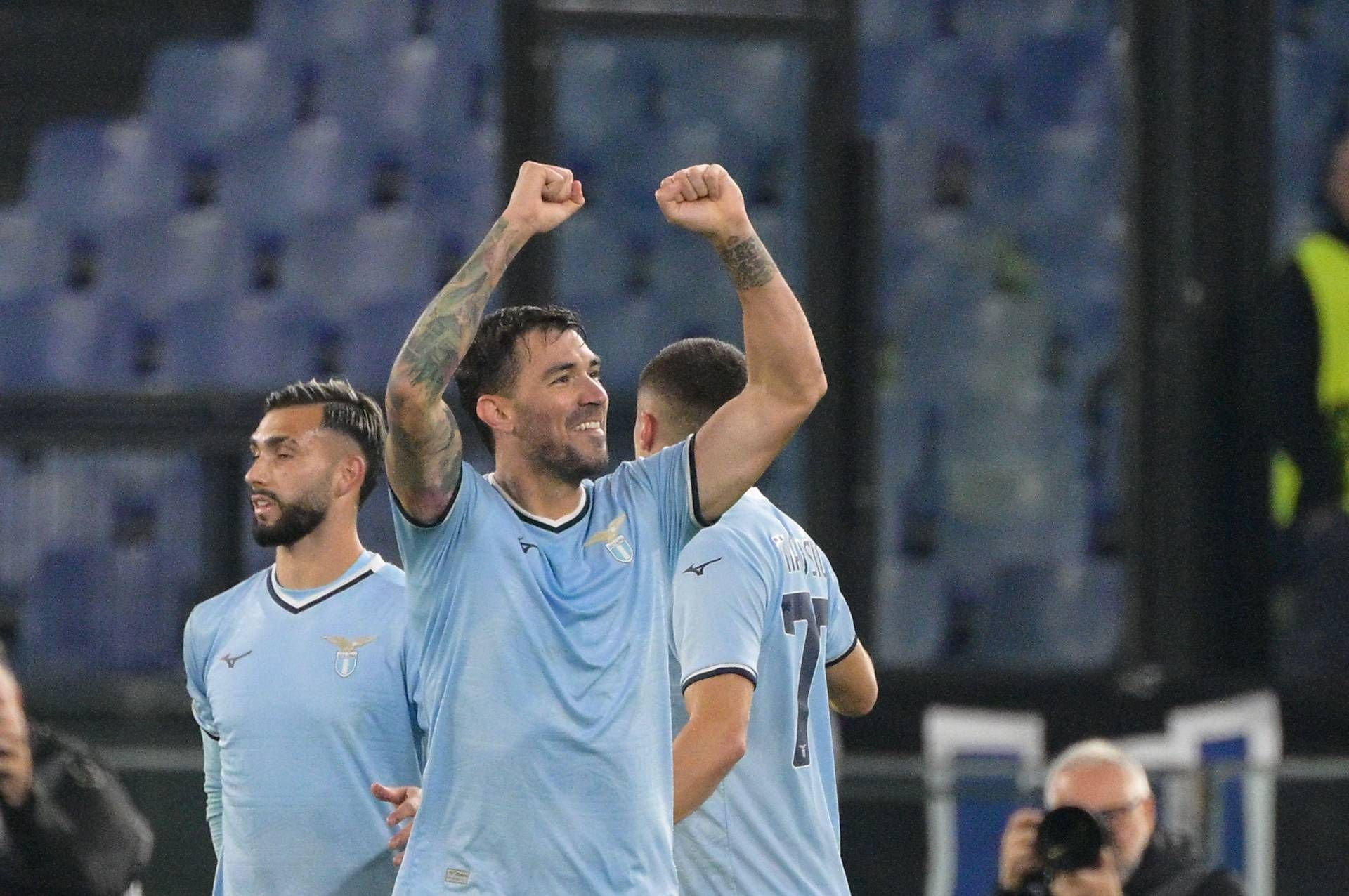 Romagnoli ve Pedro'nun Biancocelesti'ye attığı goller