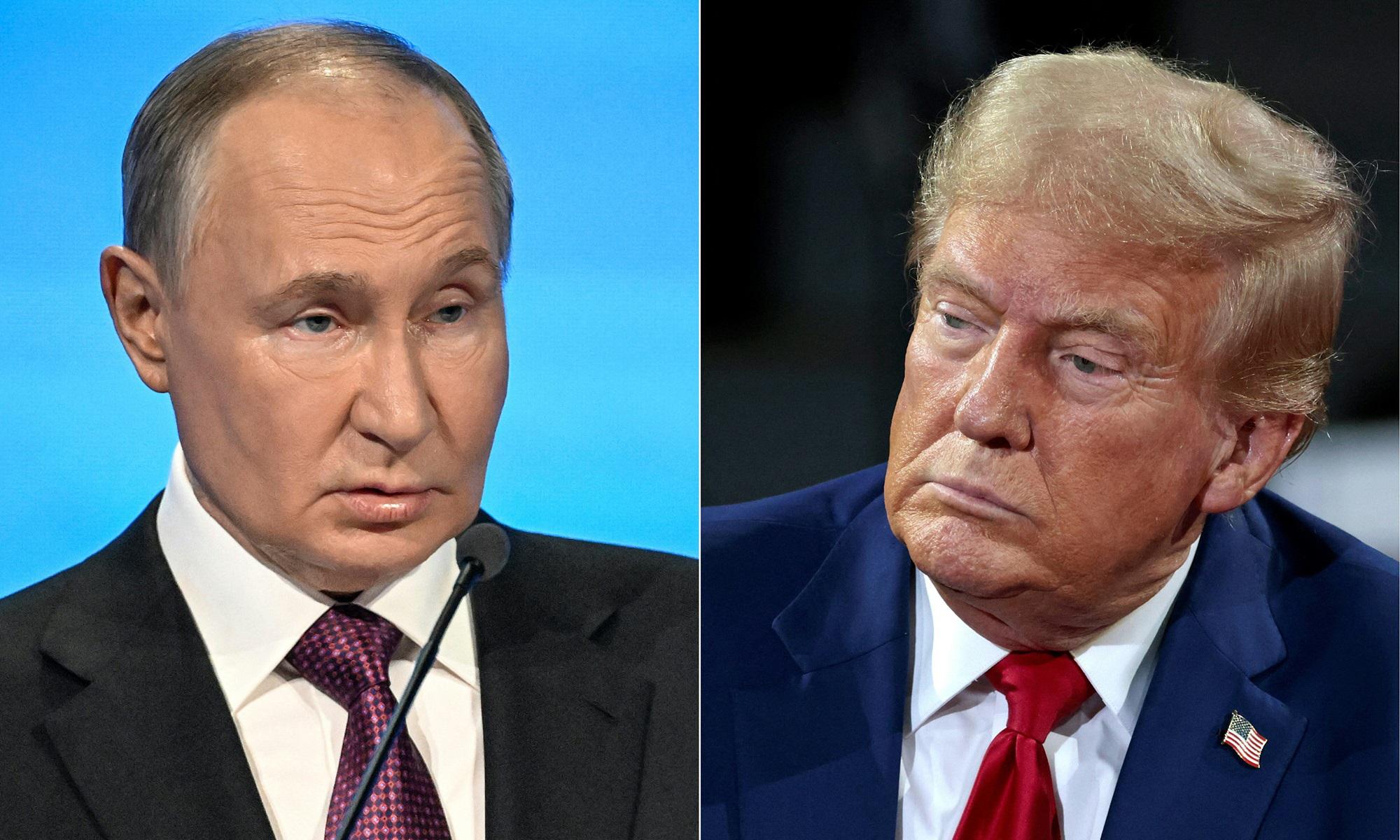 Putin ve Trump ileri geri