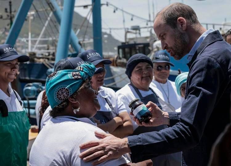 Il principe William a Cape Town, Sudafrica - Afp