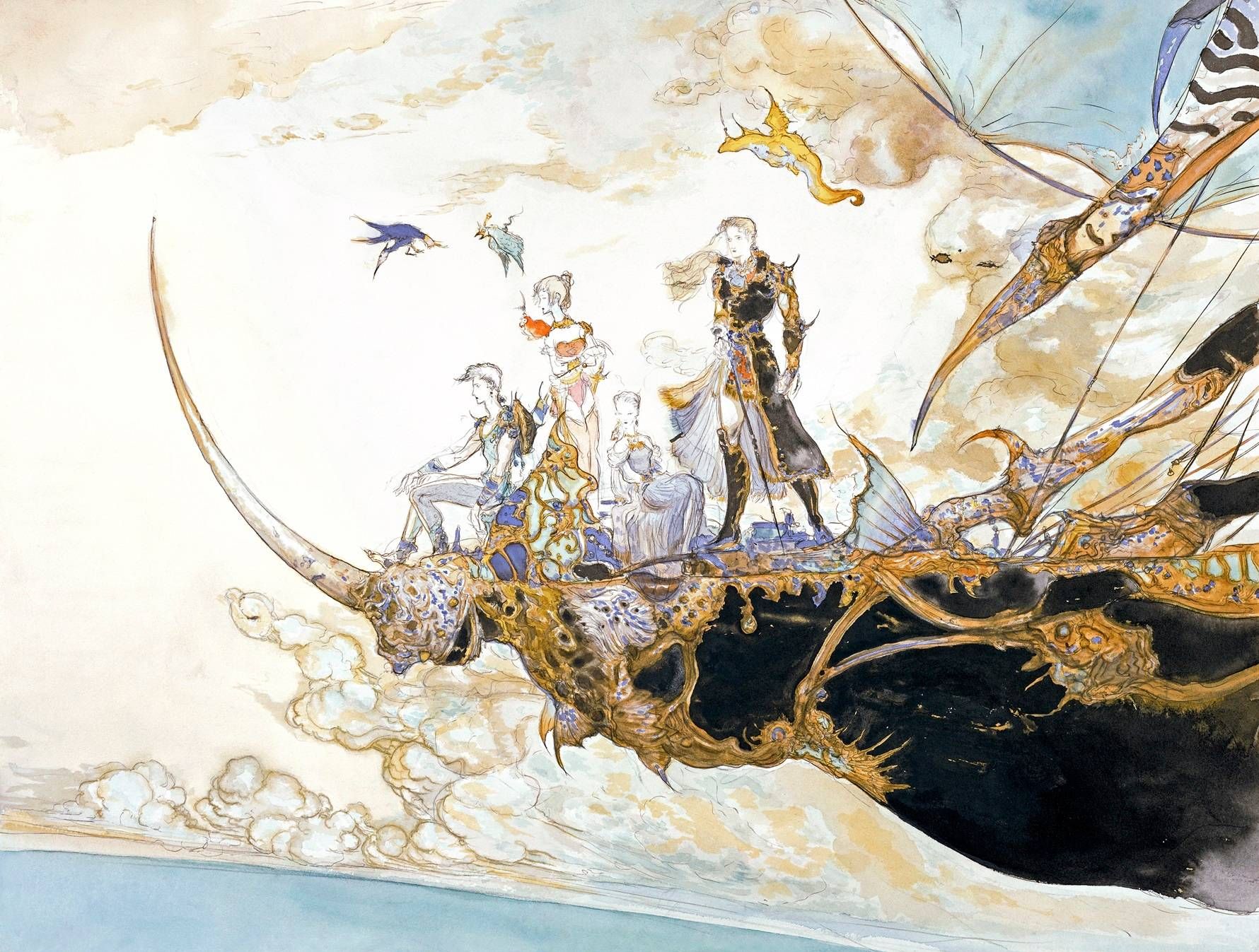 c yoshitaka amano departure