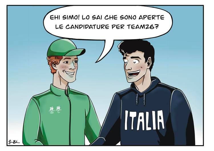 Una delle illustrazioni di Simone Barlaam, qui con Sinner