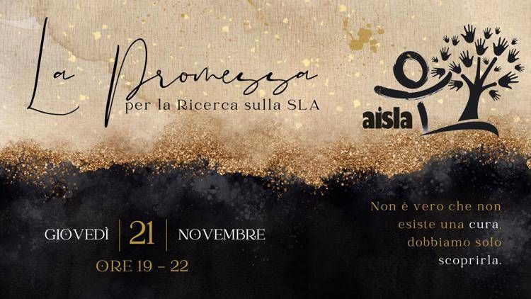 Malattie rare: Aisla, campagna social 'Una promessa per la ricerca' - Diretta dalle 19
