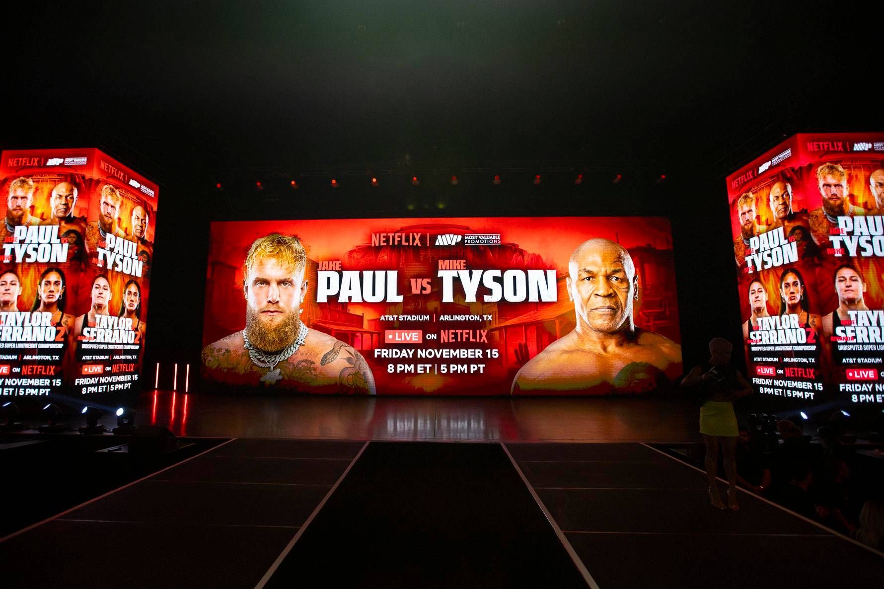Jake Paul vs. Mike Tyson: The Epic Boxing Match on Netflix Saturday night