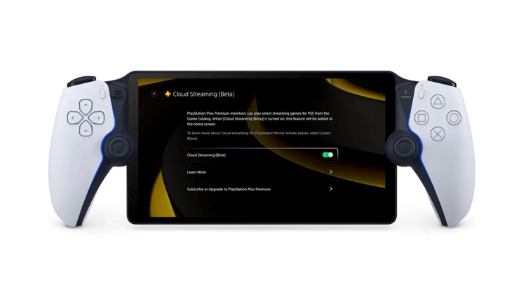 PlayStation Portal, con l'aggiornamento si gioca in cloud senza PS5