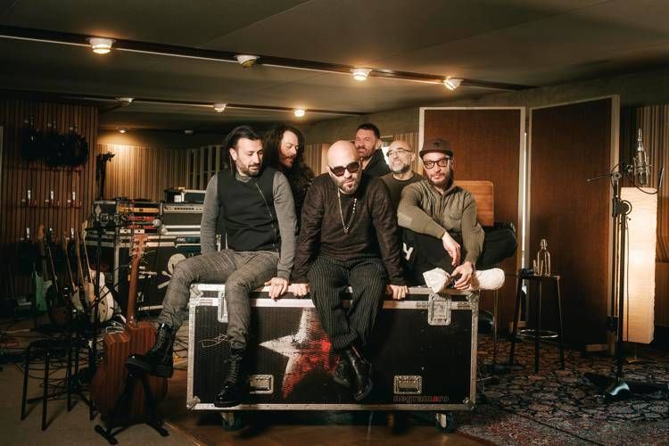I Negramaro negli Hansa Studios di Berlino, dove hanno registrato 'Free Love'