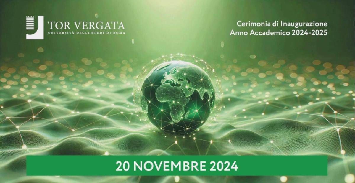Università Tor Vergata, inaugurato l'anno accademico 2024-2025
