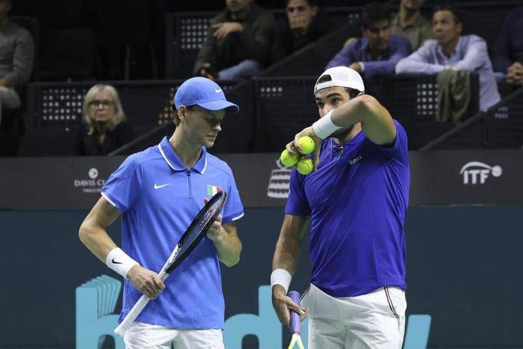 Sinner e Berrettini - Fotogramma/IPA