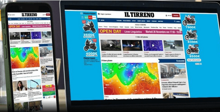 Editoria, Il Tirreno tra le eccellenze del web: premiato con il 'Digital news 2024'