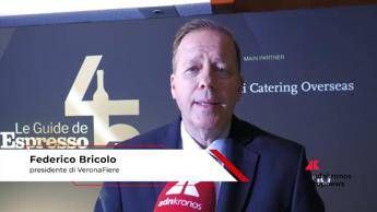Food, Bricolo (VeronaFiere): “Guide de L'Espresso hanno contribuito a crescita vini italiani nel mondo”