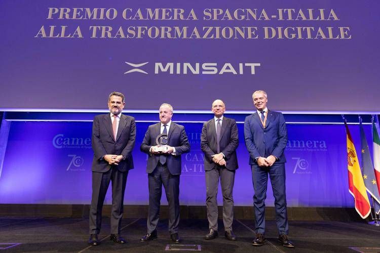 Minsait premiata dalla Camera di commercio di Spagna come azienda dell’anno