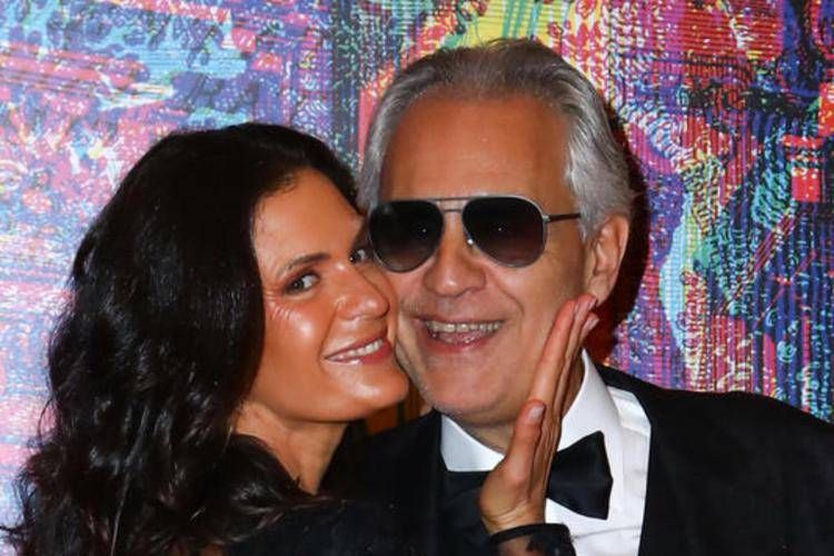 Andrea Bocelli e Veronica Berti - Fotogramma/IPA