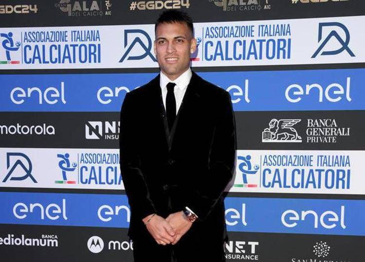 Lautaro Martinez al Gran Galà - Fotogramma/IPA