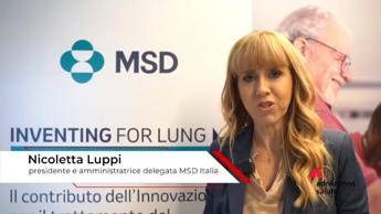 Cancro al polmone, Luppi (Msd): 