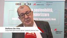 Sostenibilità sociale, De Vita (Sisal): “Sia elemento di patrimonio comune per il Paese”