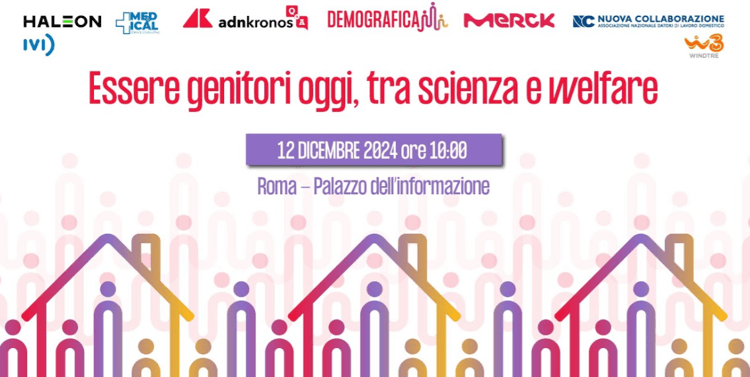 Essere genitori oggi, tra scienza e welfare - Diretta il 12 dicembre dalle 10