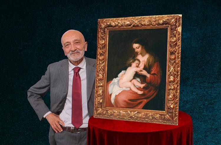 Van Dyck, in Svizzera torna alla luce Madonna con Bambino