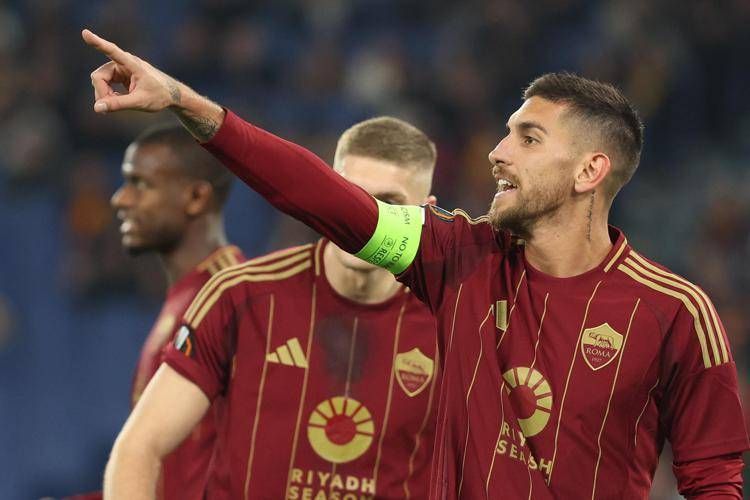 Roma-Braga, Lorenzo Pellegrini - Fotogramma /Ipa