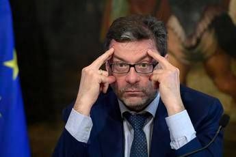 Il ministro dell'Economia Giancarlo Giorgetti  - Fotogramma/Ipa