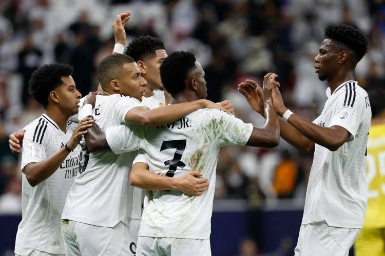 Il Real Madrid esulta