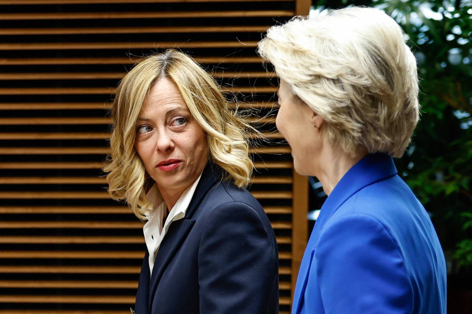 Meloni von der Leyen ile tanışıyor