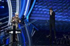 Morgan e Bugo sul palco dell'Ariston - Fotogramma/Ipa