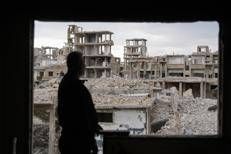 Macerie in Siria - Afp