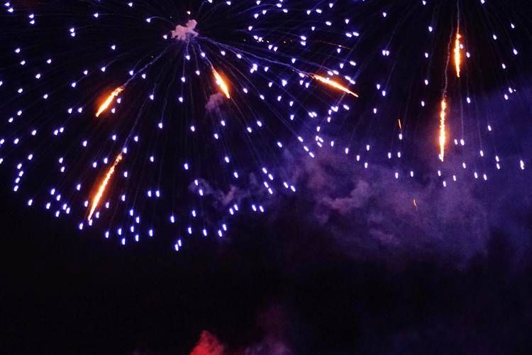 Fuochi d'artificio a Capodanno