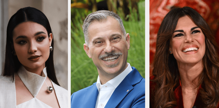 Mariasole Pollio, Gabriele Corsi e Bianca Guaccero - Agenzia Fotogramma